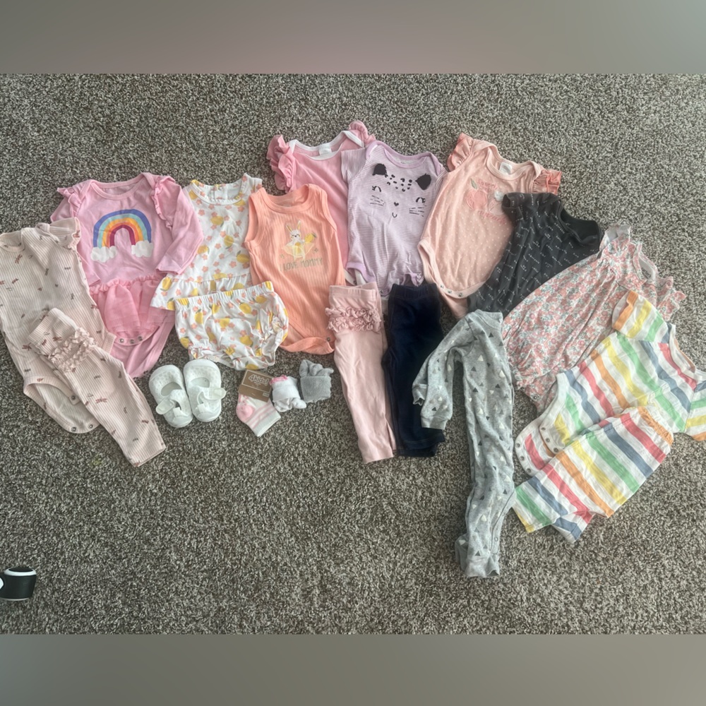 Colorful Baby Clothing Set